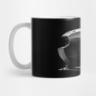 Dodge Challenger - black Mug